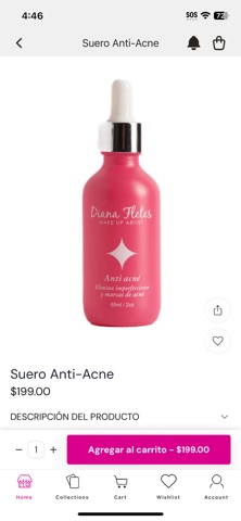 Diana Fletes Cosmetics screenshot