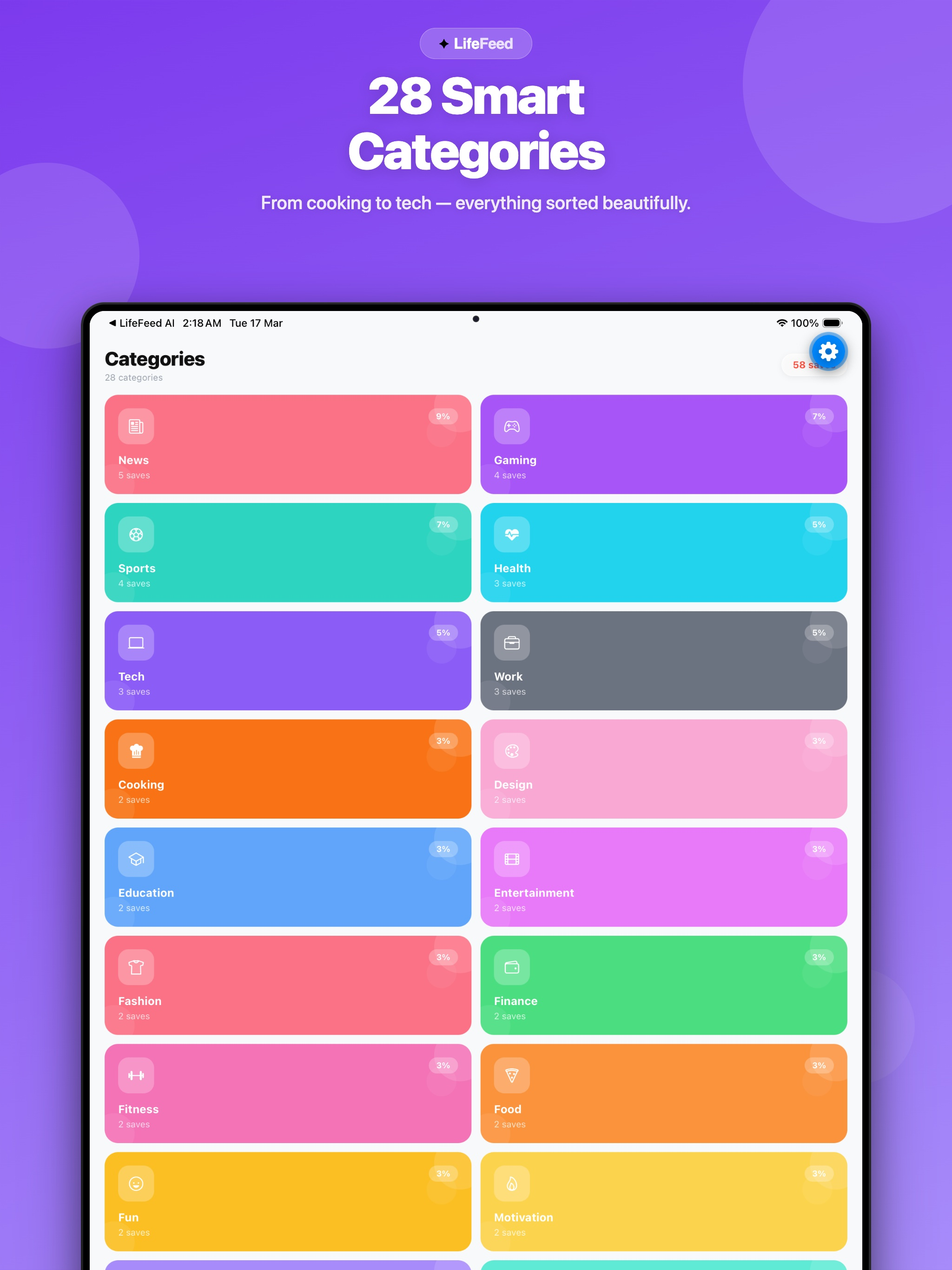 LifeFeed AI - Smart Bookmarks screenshot 11