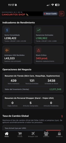 Canguritos Shop HN screenshot 1
