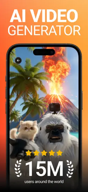 Flashloop: AI Video Generator iPhone screenshot 1