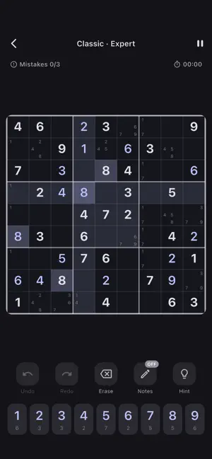 Sudoku Nexus: Killer & X screenshot 2