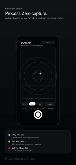 PureShot Camera Screenshot 1 of 4