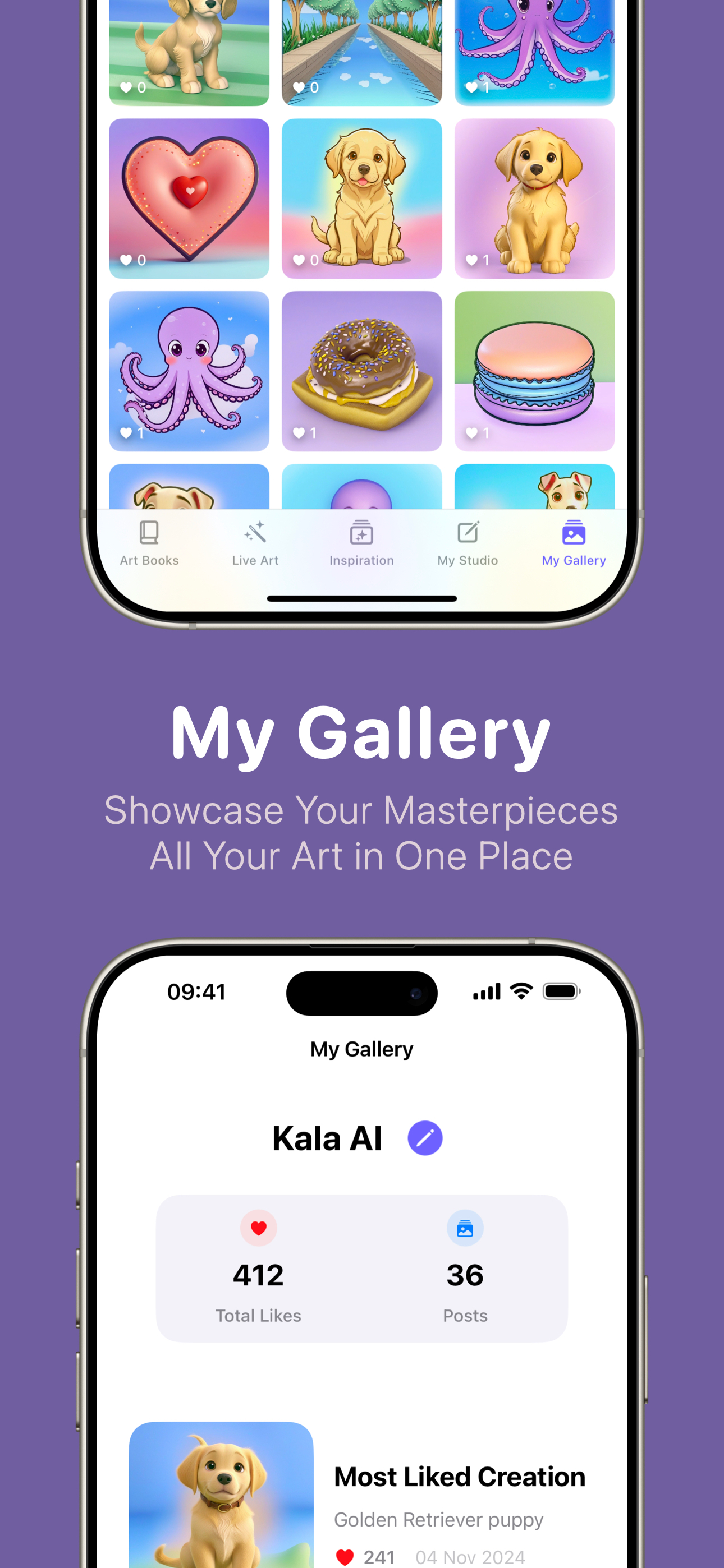 Kala: AI Art Coloring Book screenshot 7