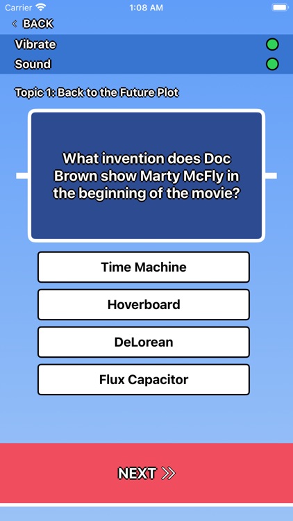 Back to the Future Trivia