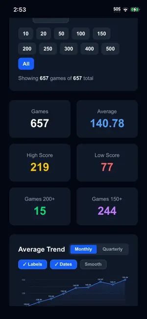 BowlBook Pro screenshot 3