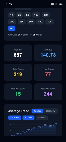 BowlBook Pro Screenshot 3 of 5