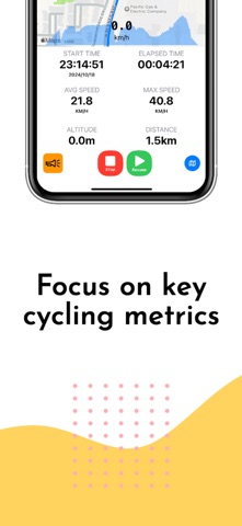 Cycling Tracker -Bike Computer Screenshot 4 of 5