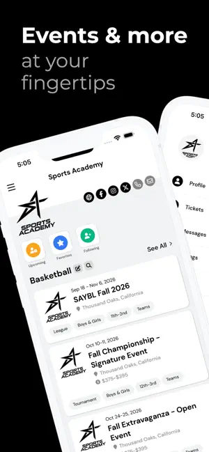 Sports Academy screenshot 1