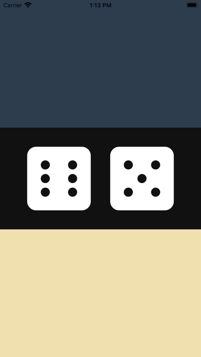 Backgammon Dice Roller Screenshot