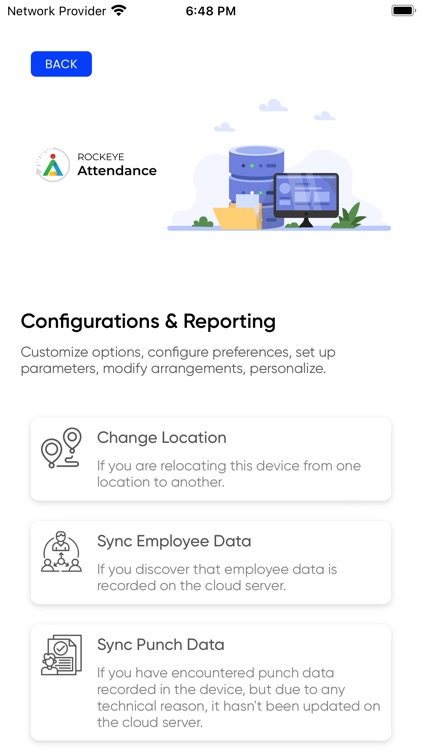 ROCKEYE Attendance Punch