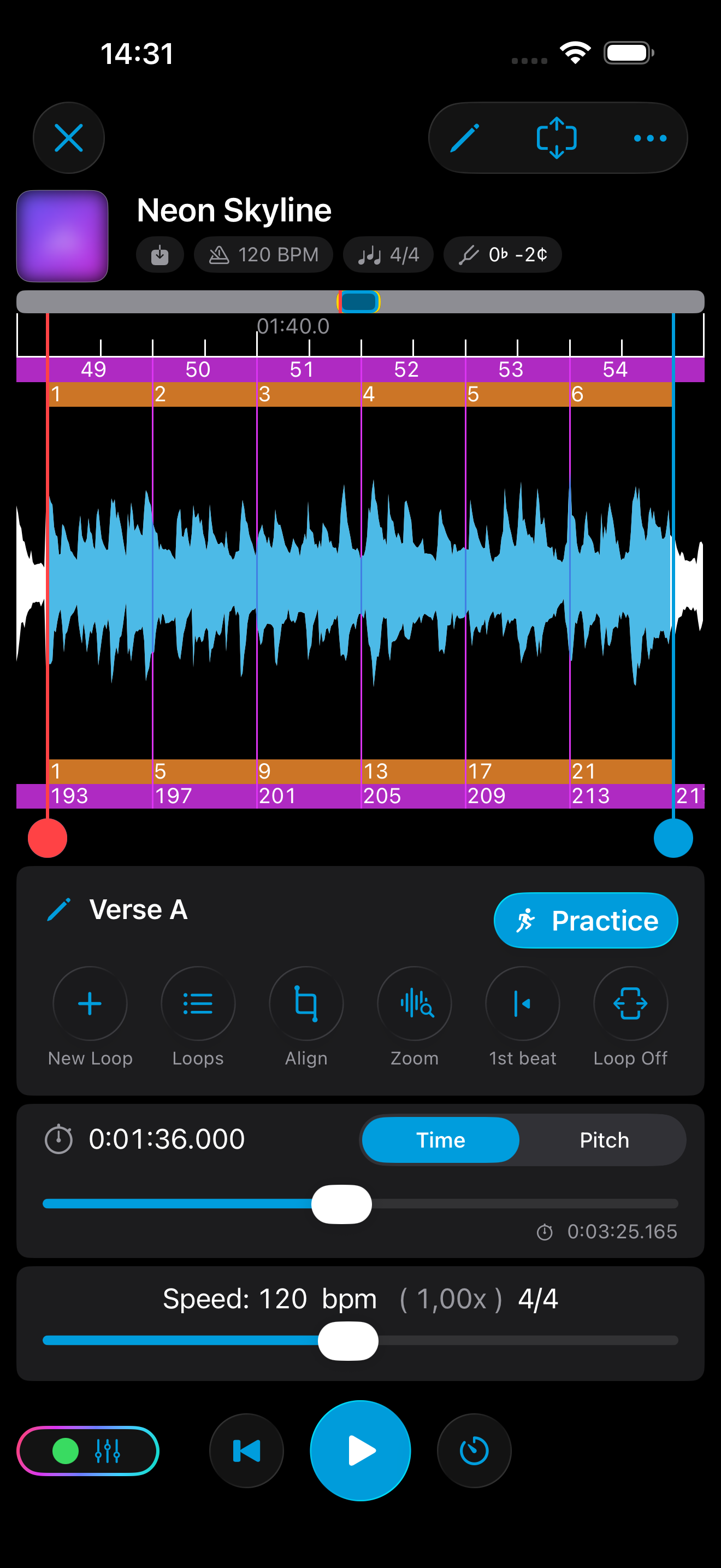 Music Looper - Practice Tool