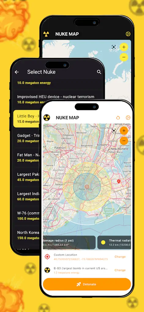Nuke Map | Nuke Simulator - 교육 앱 | MWM