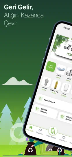 GeriGelir - Doğayı Koru, Kazan iPhone Ekran Görüntüsü 1
