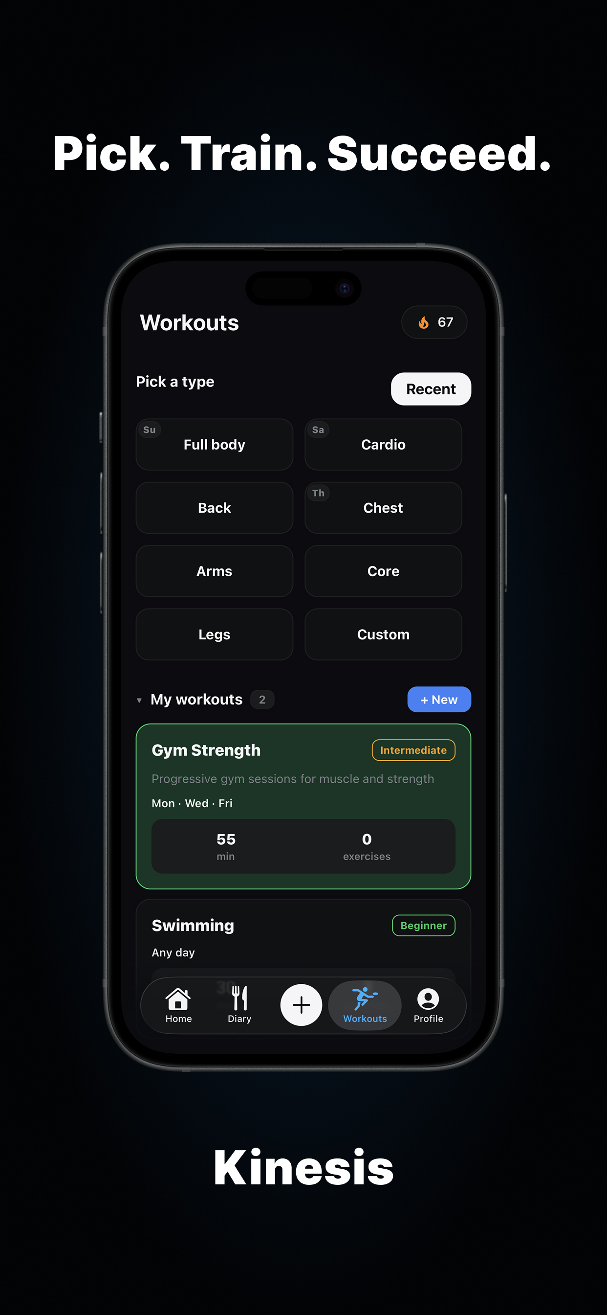 Kinesis: Social Fitness App screenshot 4