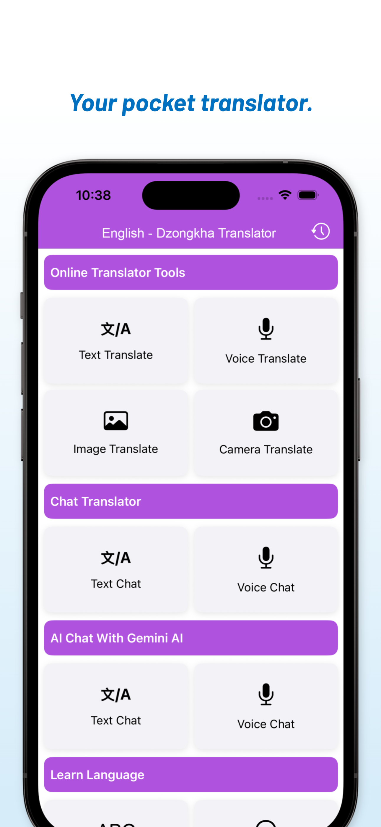 English - Dzongkha Translator screenshot 3