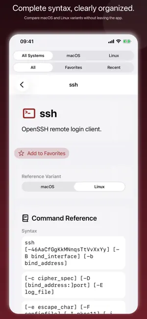 UnixRef screenshot 2