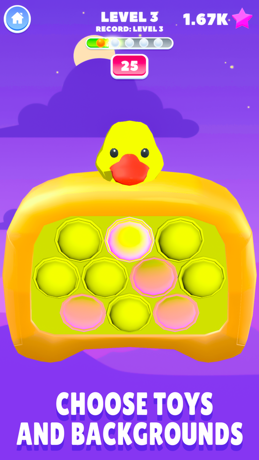 #6. Pop it Toys Fidget Games (iOS) 来自: Dimitri Liwenetz