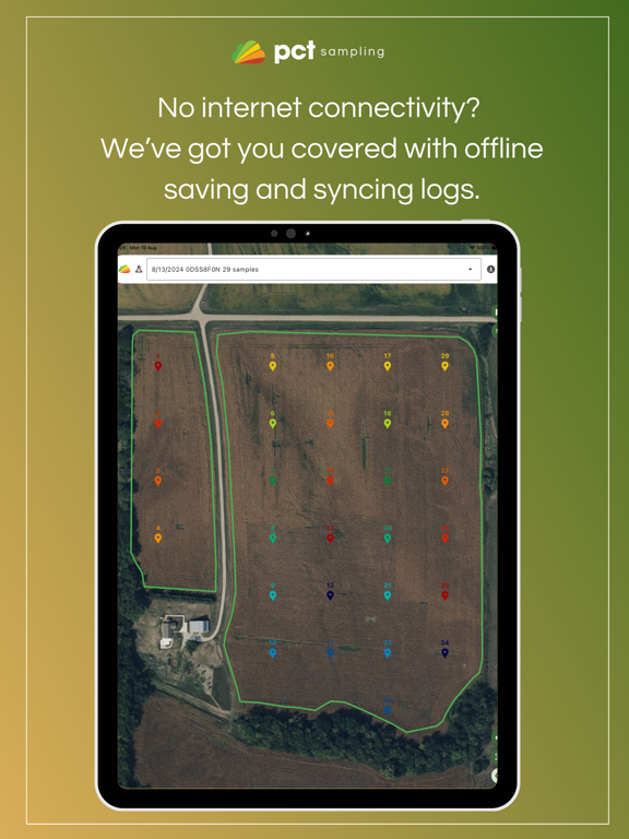 PCT Sampling iPad screenshot 4 - Navigation app