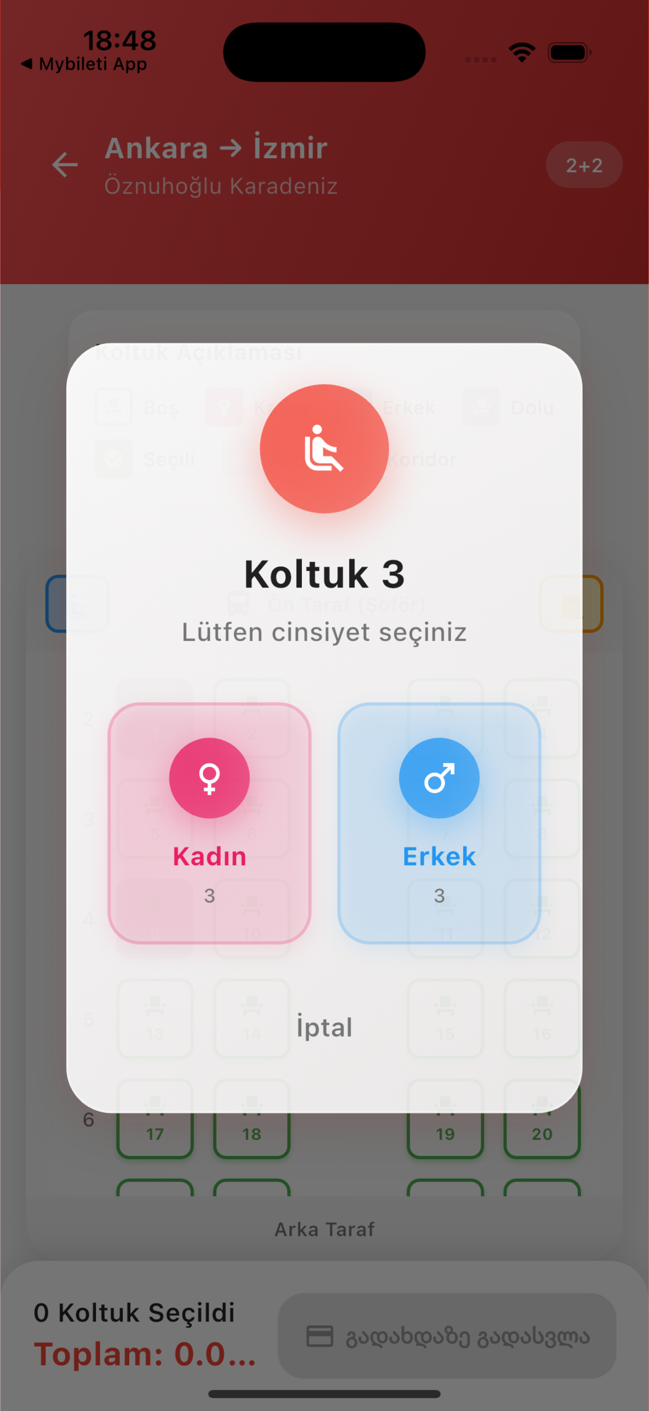 Mybileti screenshot 4