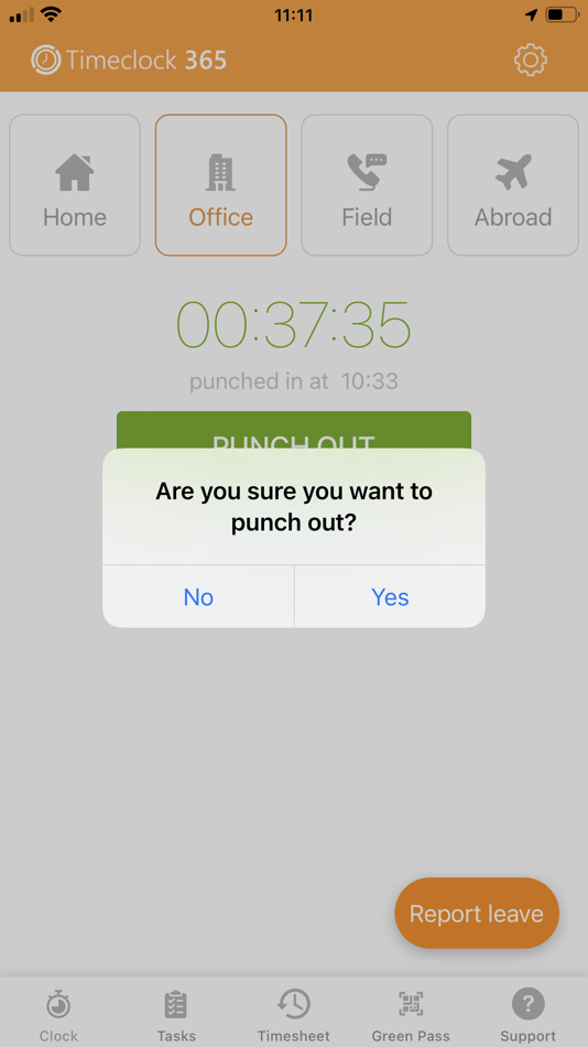 #2. Timeclock 365 Time Tracker (iOS) 由: TIMECLOCK 365 LTD