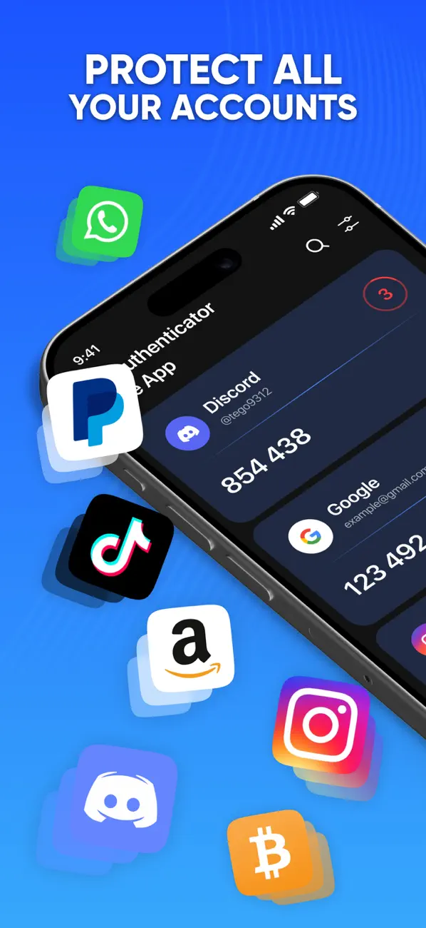 #1. 2FA Authenticator Code (iOS) بواسطة: FUTUREFOOD LLC