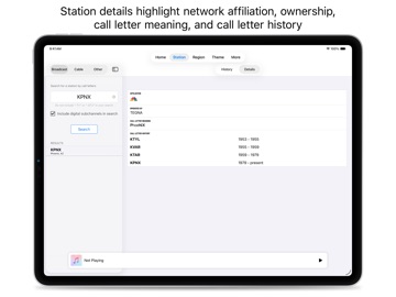 News Music Search Archive iPad screenshot