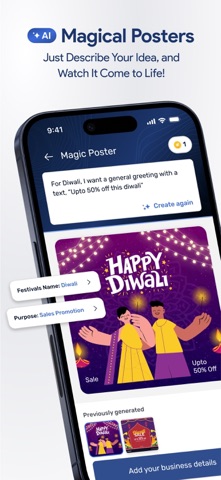 Sandesh - Poster Maker screenshot