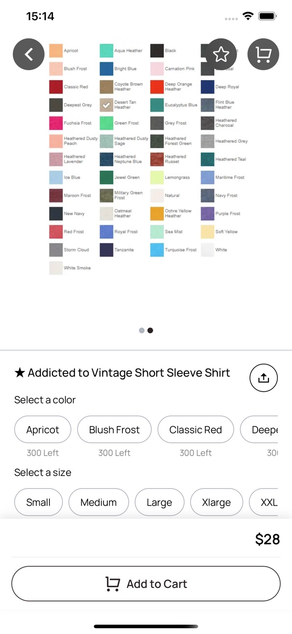 iPhone screenshot