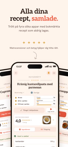SousChef: Recept & Inköpslista screenshot 2