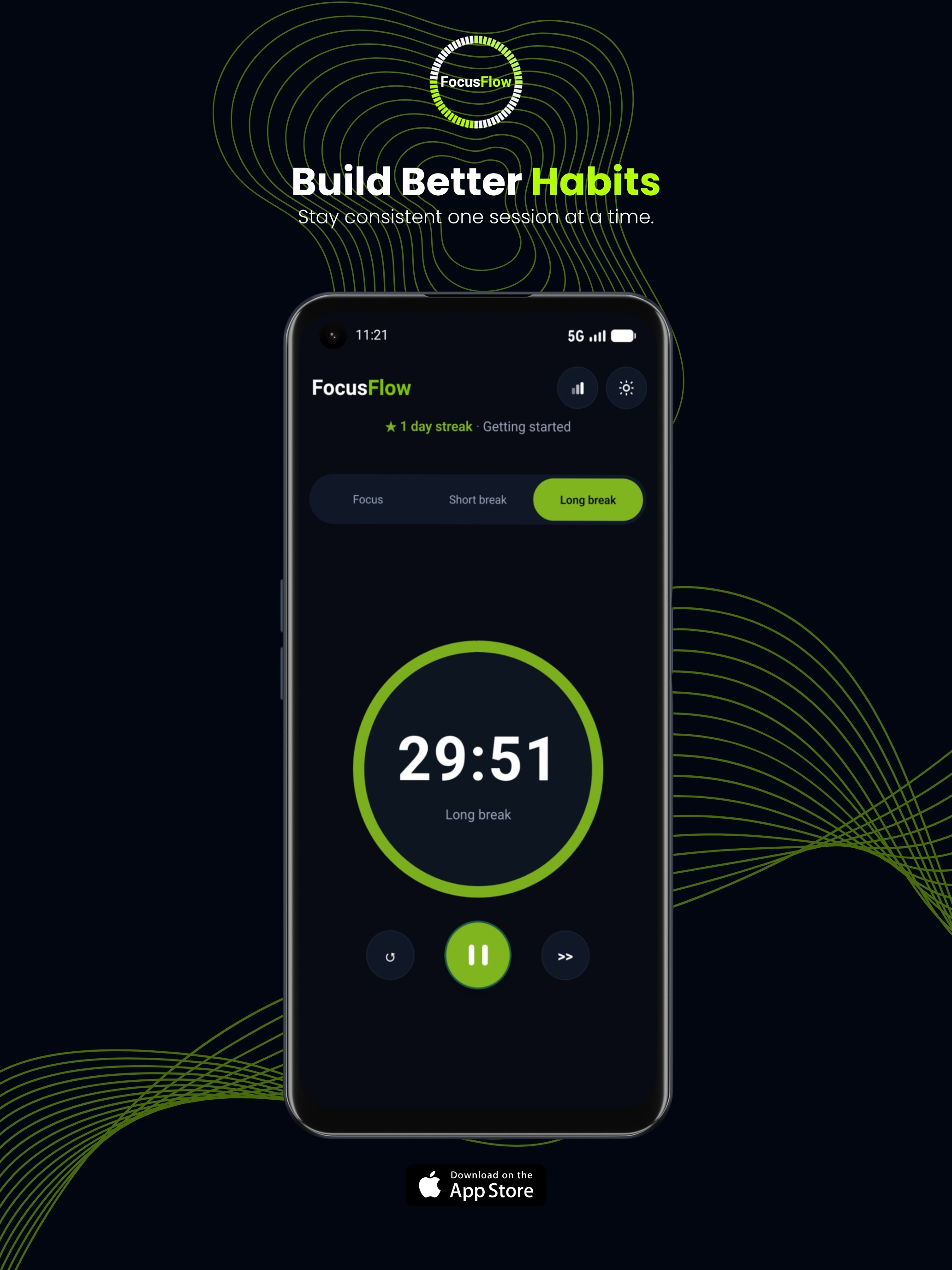 FocusFlow – Pomodoro Timer screenshot 10