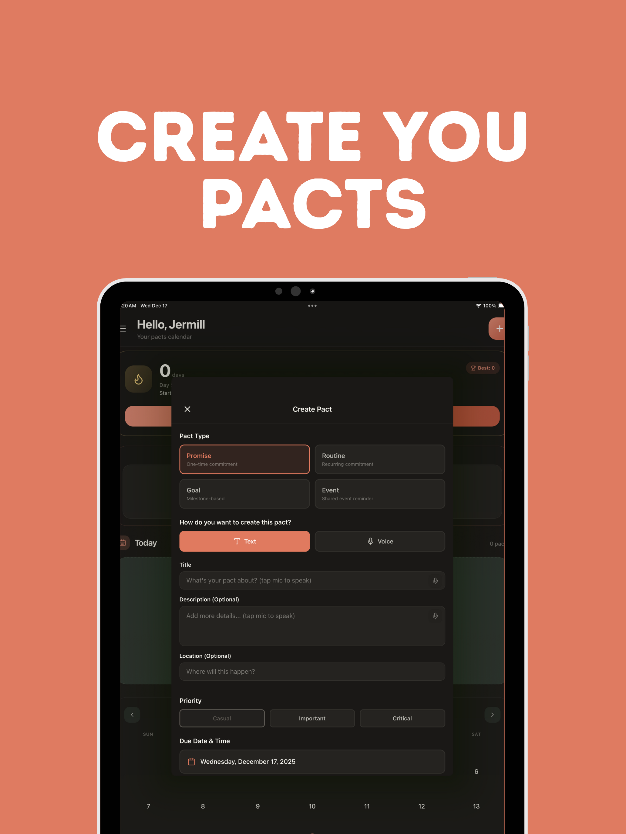 Notepact - Keep Your Promises screenshot 11
