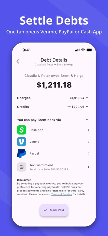 SplitPal - Expense Splitting screenshot 4 of 8