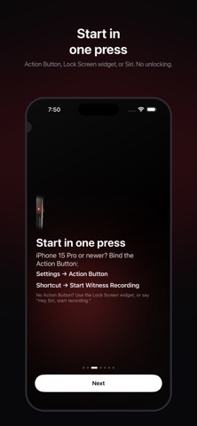 Witness: Caméra Pour Police iPhone screenshot 5