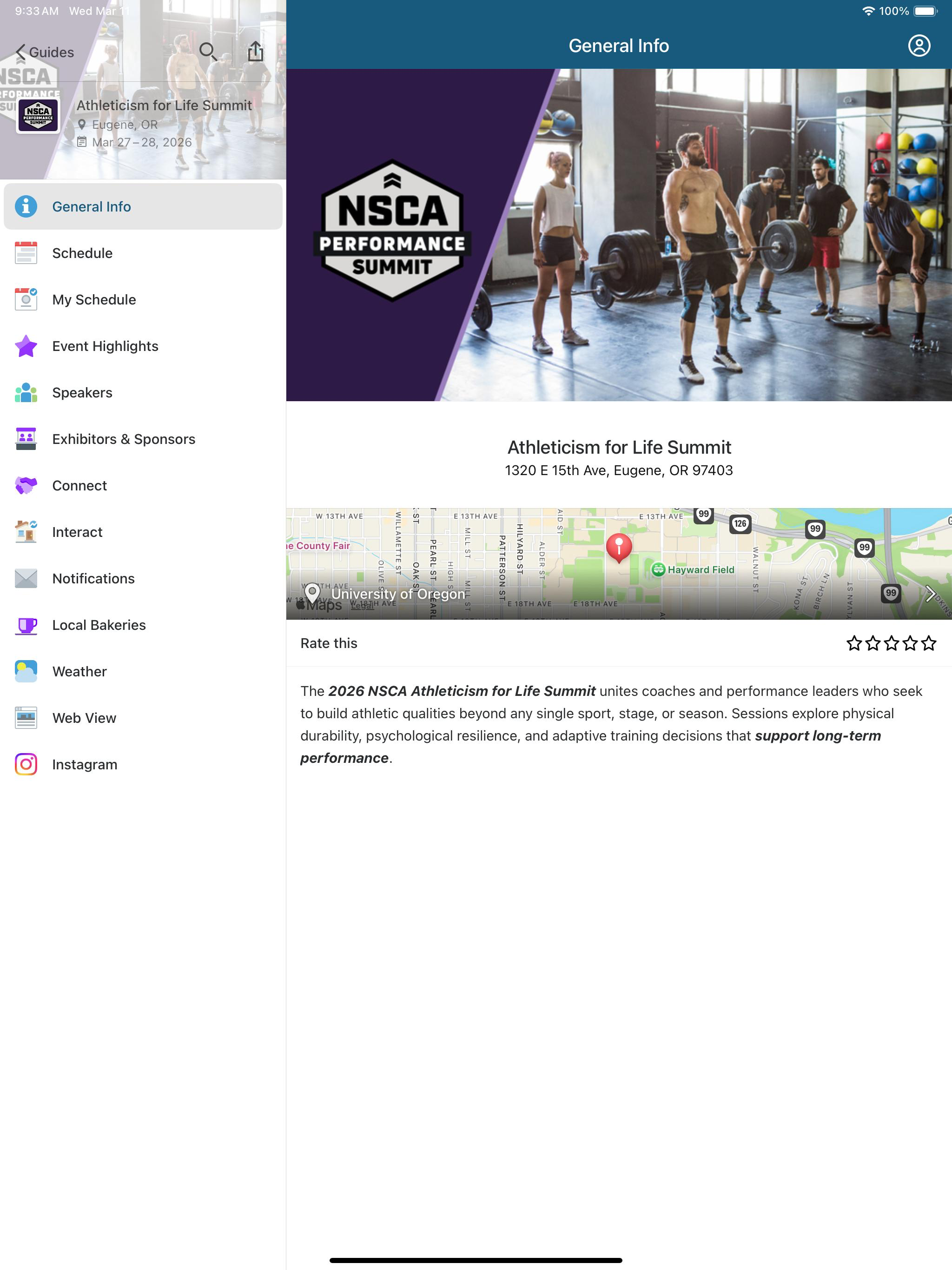 NSCA EVENTS