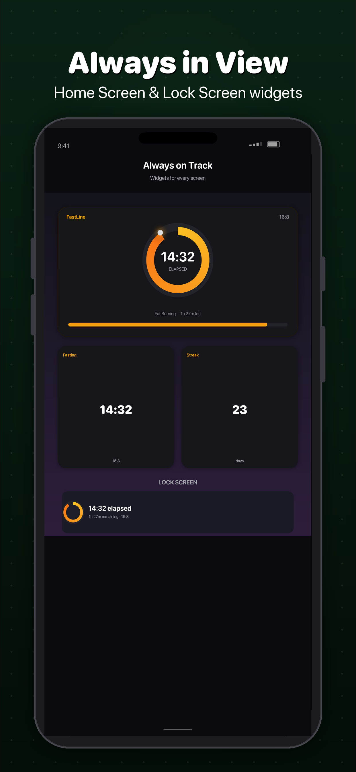 FastLine: Fasting Timer screenshot 5