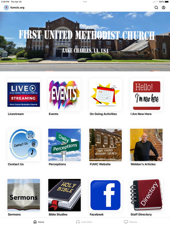 Screenshot #4 pour Lake Charles United Methodist