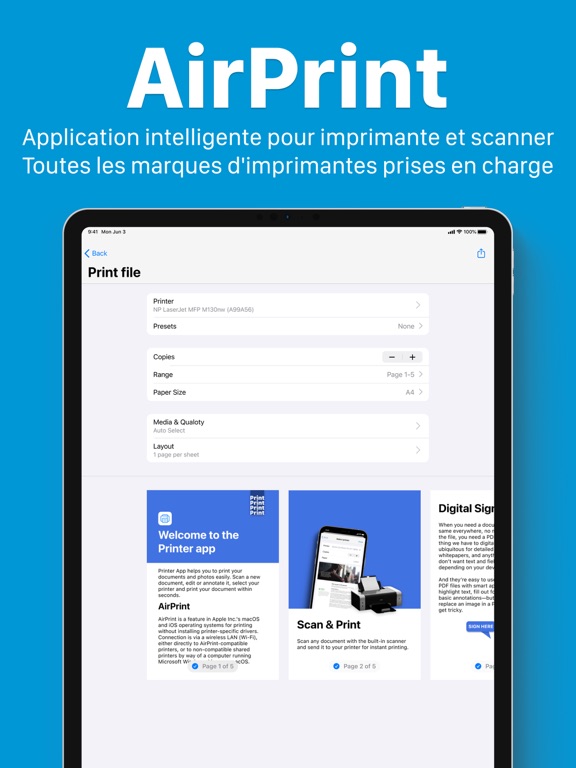 Screenshot #5 pour Imprimante