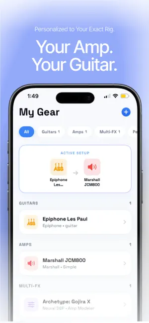 ToneAdapt - Guitar Tone Match iPhone screenshot 5
