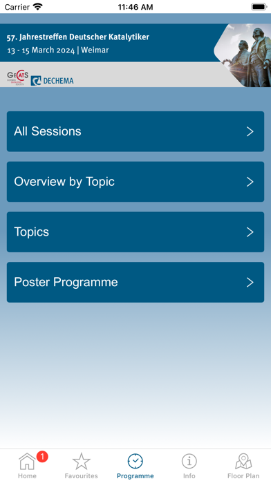 DECHEMA-App Screenshot