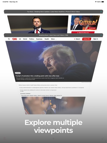 Safe Page – Web Browser iPad screenshot