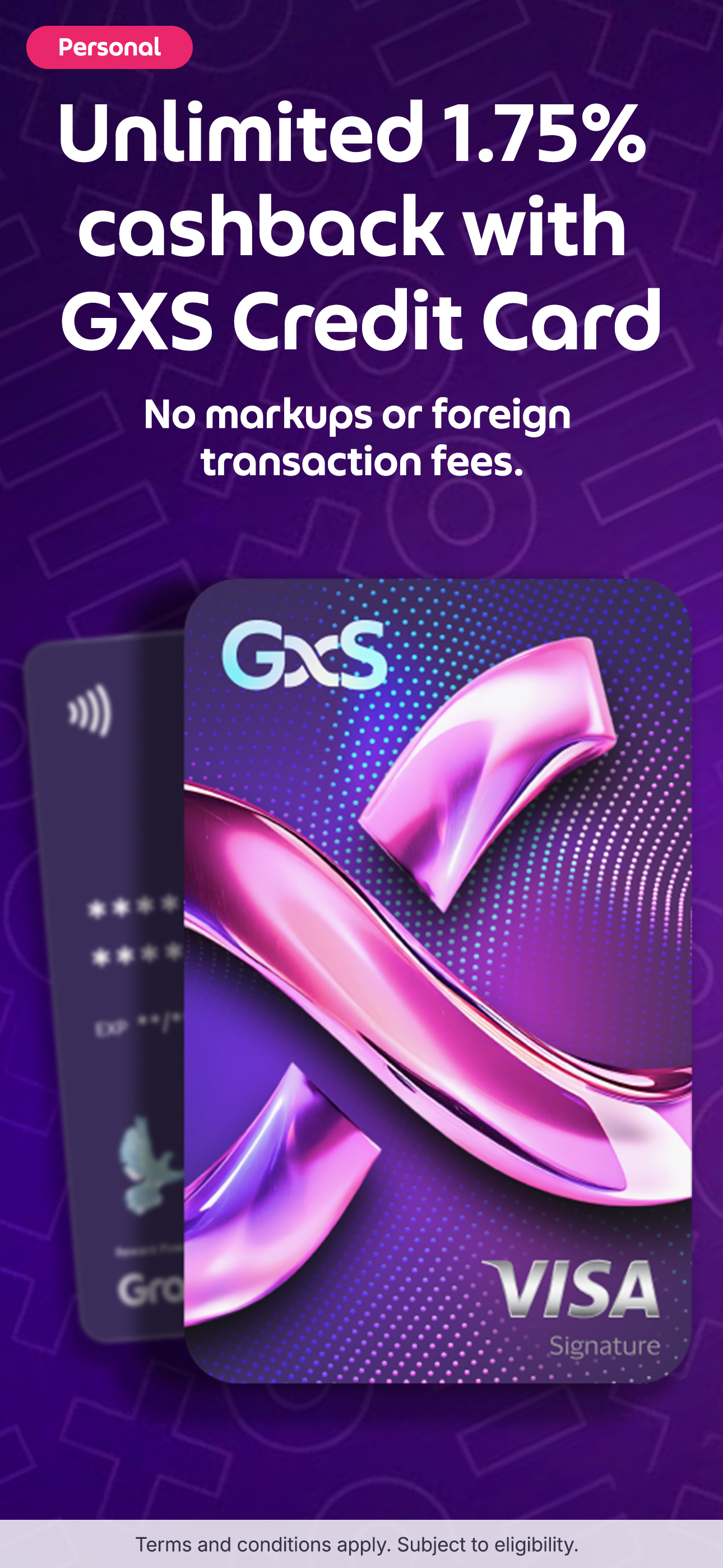 GXS Bank screenshot 2