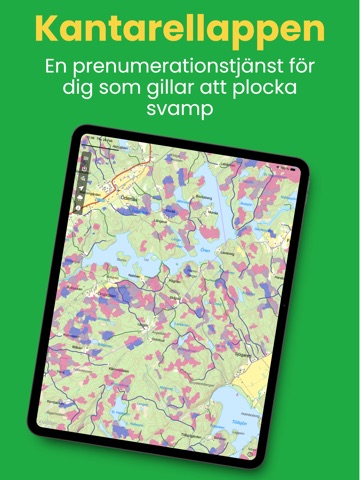 Kantarellappen iPad screenshot 1