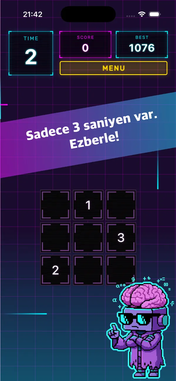 Screenshot #1 pour 64 - Hafızanı geliştir!