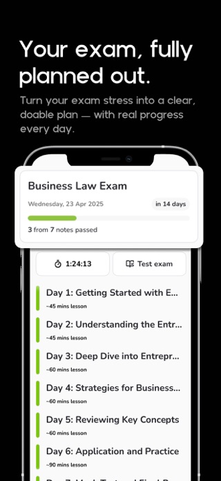 Exam planner: Study easy Screenshot 3 of 4
