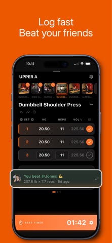 Varro: Ranked Gym Tracker screenshot