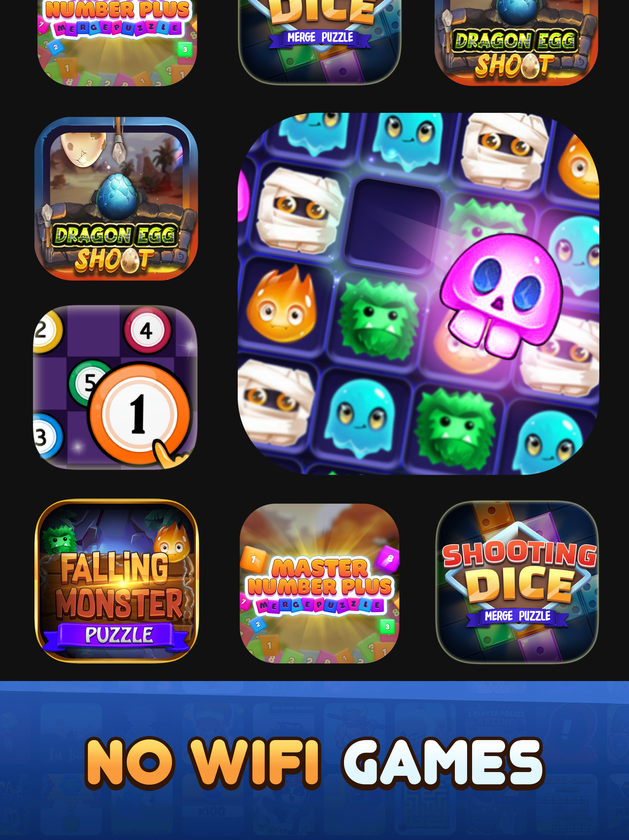 Offline GameHub: No Wifi Games