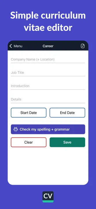 Resume Builder - CV Engineerのスクリーンショット（6/8）