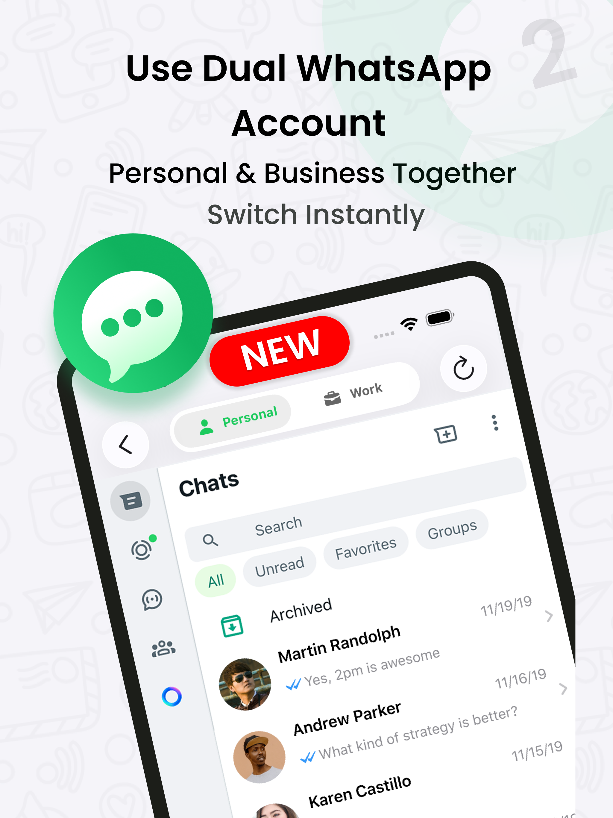 Duopoli: Dual Messenger for WA