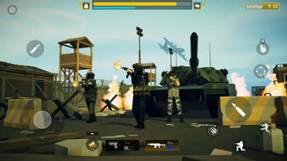 Pixel Warfare Online Shooter Screenshot