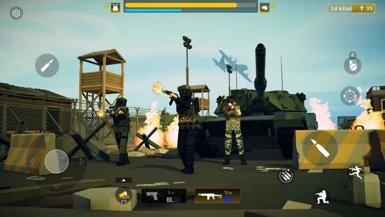 Pixel Warfare Online Shooter screenshot-5